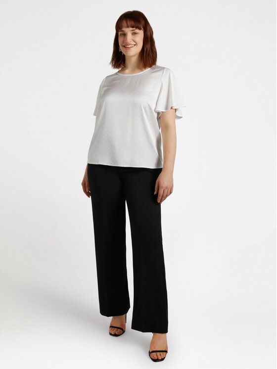 Fiorella Rubino Fiorella Rubino Blusa 2817T002331N011 Bianco Regular Fit