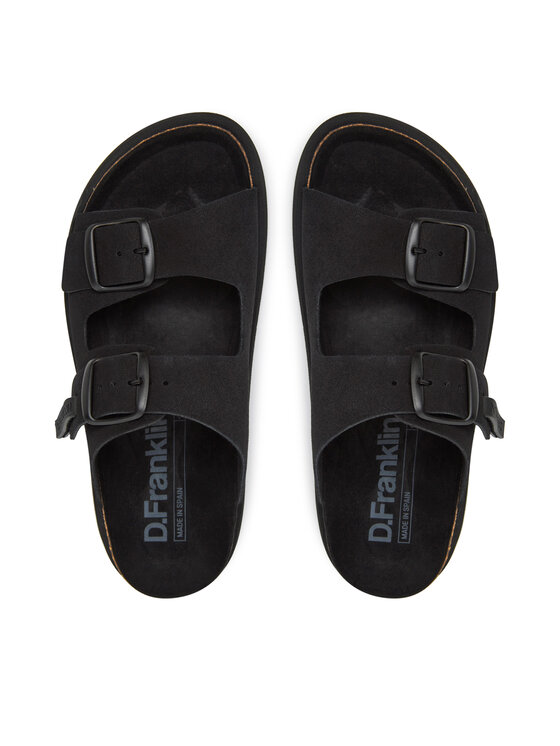 D.Franklin D.Franklin Ciabatte DFSH407001 Nero