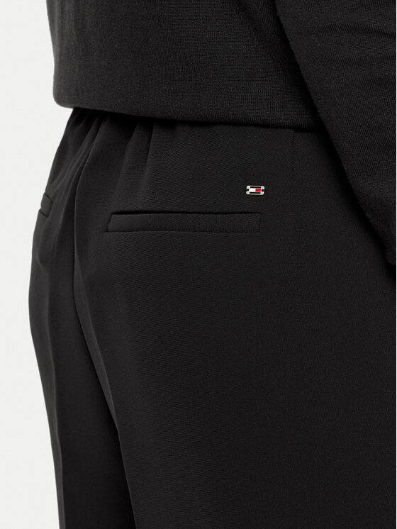 Tommy Hilfiger Tommy Hilfiger Chino WW0WW45450 Crna Slim Fit