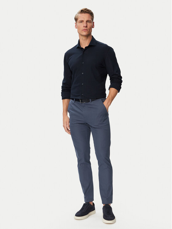 BOSS BOSS Сорочка P-Hank-Sp-261 50556106 Cиній Slim Fit
