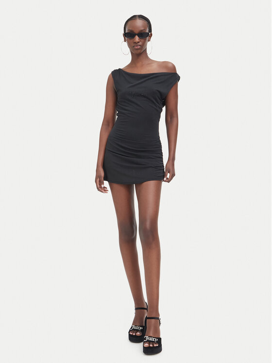 Juicy Couture Juicy Couture Rochie de zi JCWED226330 Negru Slim Fit