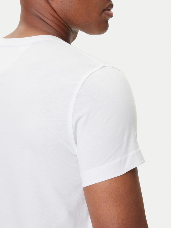 Tommy Jeans Tommy Jeans T-Shirt DM0DM04410 Bílá Regular Fit