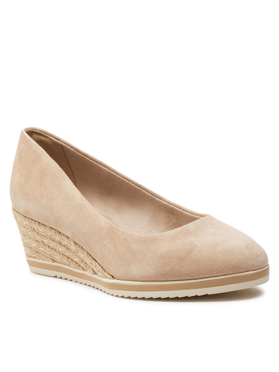 Tamaris Tamaris Espadrilky 1-22303-42 Béžová