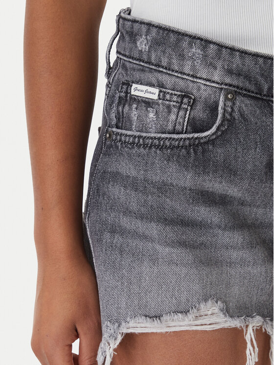 Guess Jeans Guess Jeans Farmer rövidnadrág W6GDZ8 D6572 Szürke Regular Fit