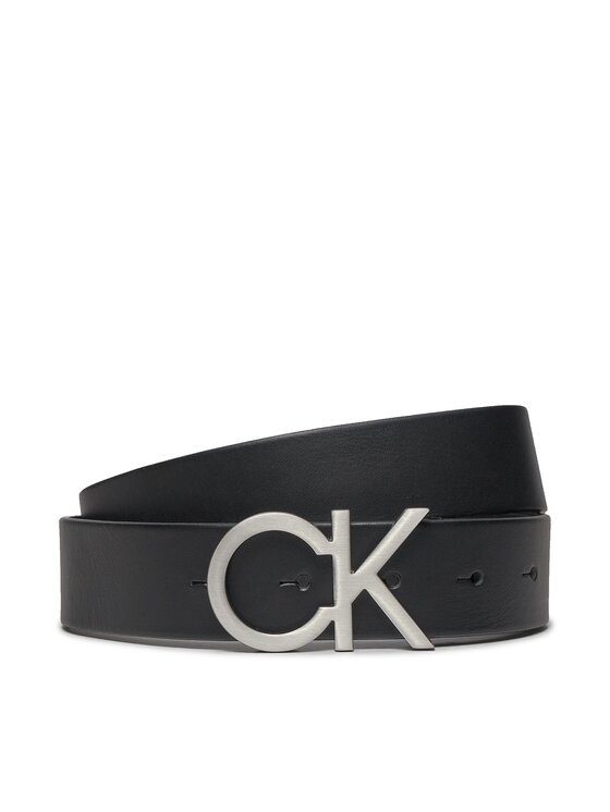 Calvin Klein Moški Pas Ck Buckle Belt 35Mm K50K506849 Črna