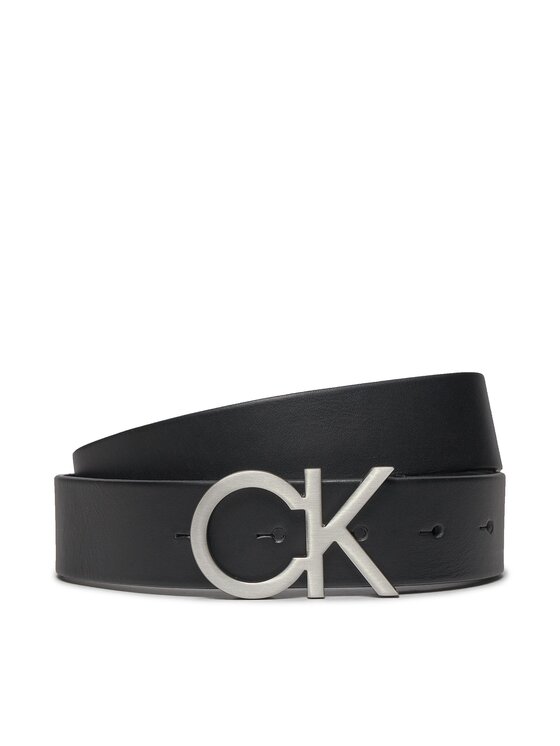 Calvin Klein Herrengürtel Ck Belt Buckle Schwarz 35Mm K50K506849