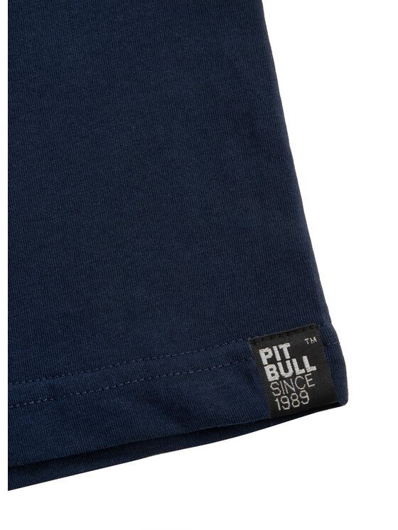 PITBULL PITBULL T-Shirt Koszulka Granatowy Regular Fit