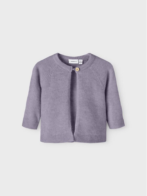 NAME IT NAME IT Strickjacke 13218679 Violett Regular Fit