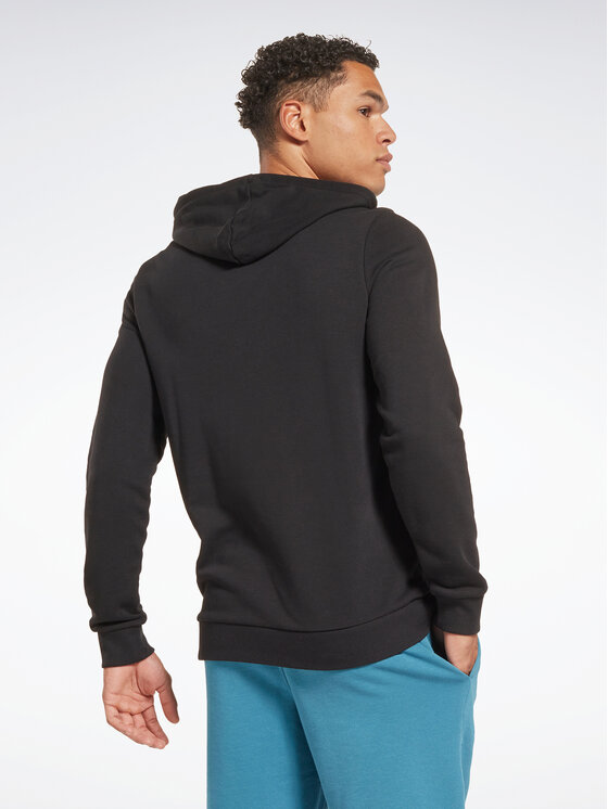 Reebok Reebok Sweatshirt Identity Logo HA9273 Schwarz Regular Fit