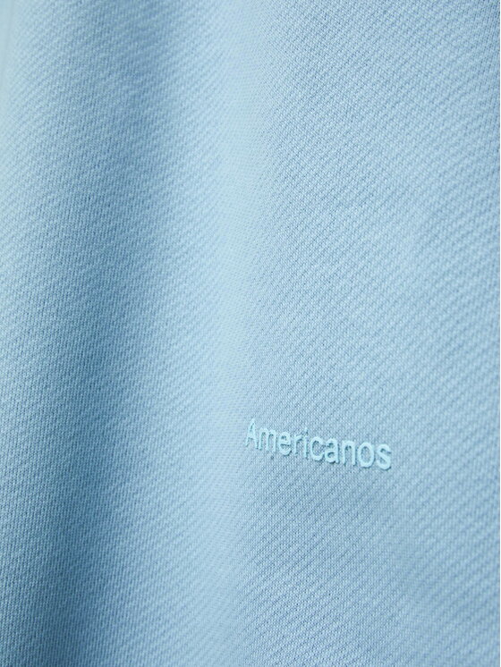 Americanos Americanos Світшот Unisex Portland Crewneck Голубий Relaxed Fit