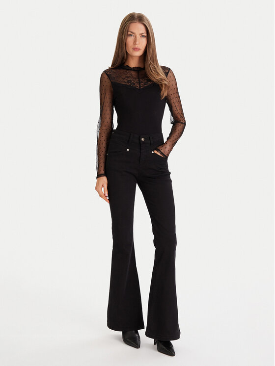 Morgan Morgan Bluza 252-TGLOW Črna Regular Fit