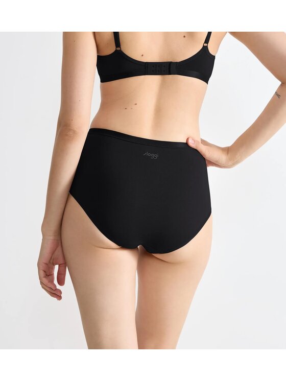 Triumph Triumph Figi klasyczne sloggi GO Daily Cotton Highwaist Czarny