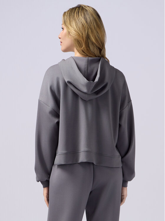 Oltre Oltre Felpa G921J003982N013 Grigio Regular Fit