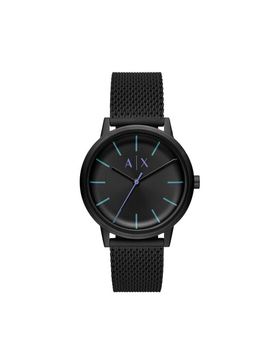 Armani Exchange Pulkstenis Cayde AX2760 Melns