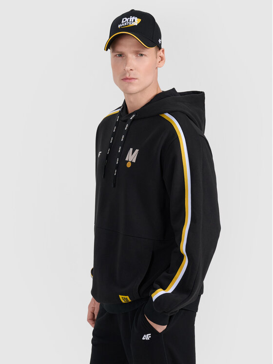 4F 4F Bluza TEAMWEAR Czarny Regular Fit