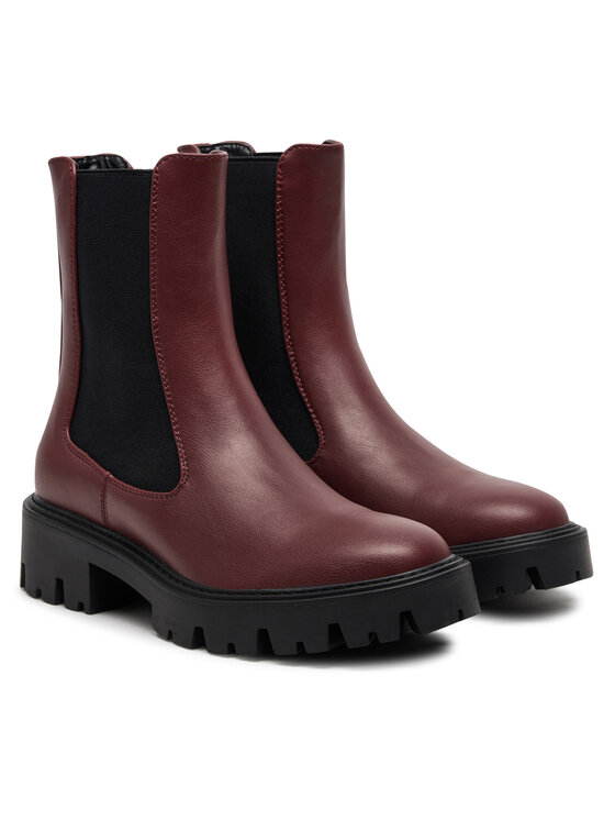 ONLY Shoes ONLY Shoes Sztyblety Onlbetty-1 15272047 Bordowy