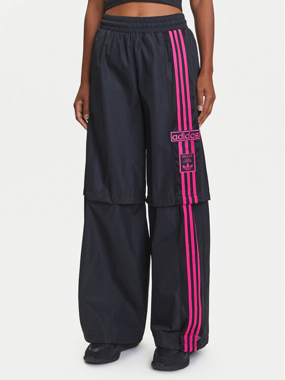 adidas adidas Pantaloni trening Adibreak JD0088 Negru Regular Fit