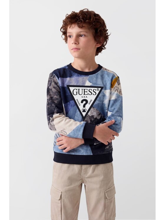 Guess Kids Guess Kids Svetr 184441 Barevná Classic Fit