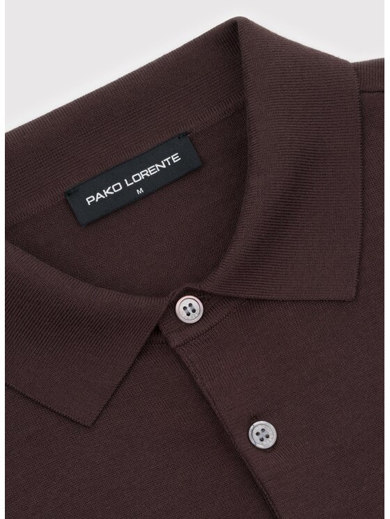 Pako Lorente Pako Lorente Sweter P26WF-2X-007 Brązowy Classic Fit