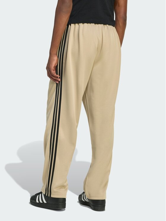 adidas adidas Spodnie dresowe ADICOLOR LOOSE Beżowy Loose Fit