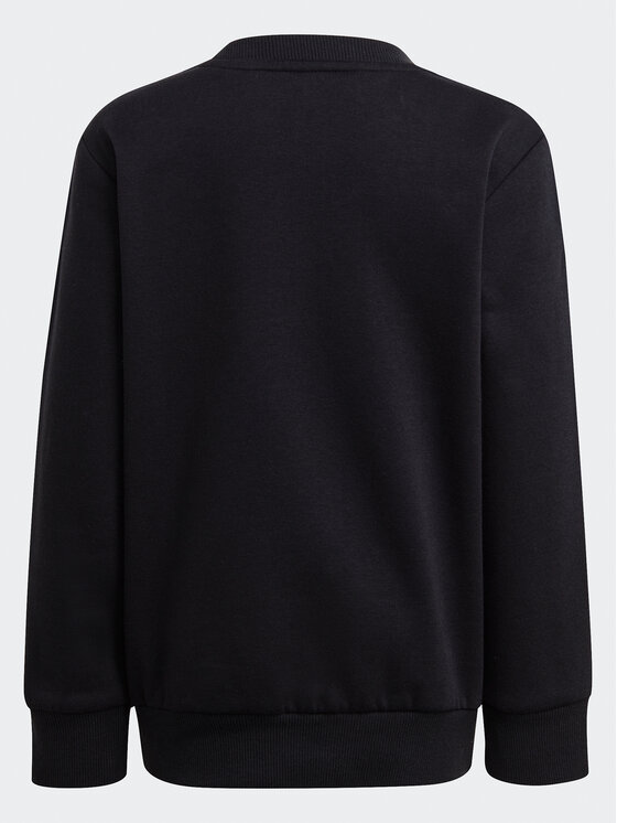 Adidas crew neck black best sale