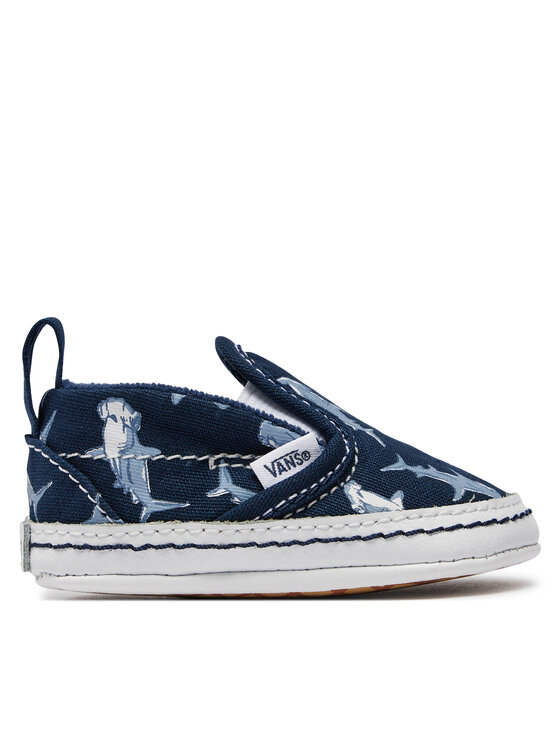 Vans Tenis Superge Slip-On V Crib VN000CRUBER1 Modra