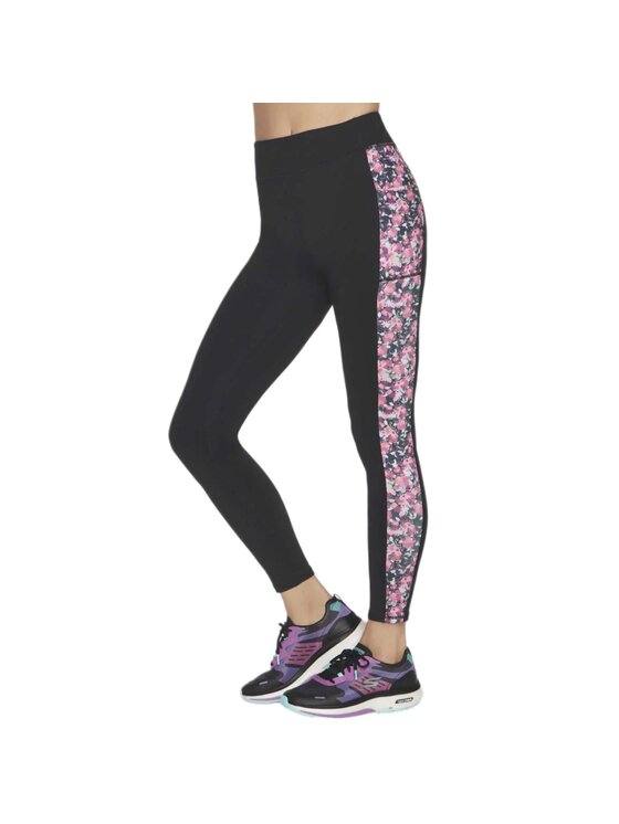 Skechers Skechers Legginsy WLG228-BKRB Kolorowy Regular Fit