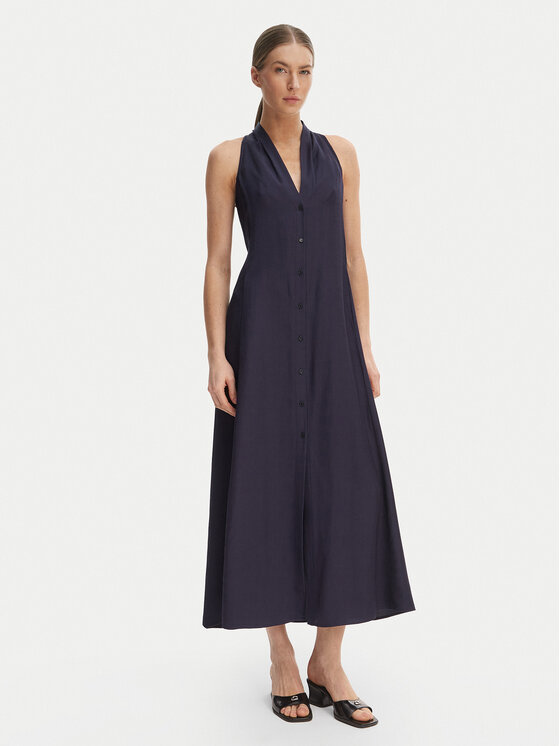Marella Marella Vestito estivo Emme by Marella Girino 2615221031 Blu scuro Regular Fit