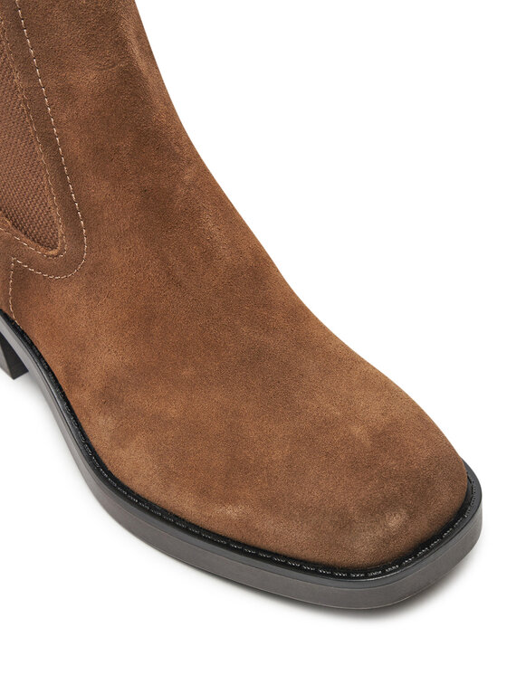 Tamaris Tamaris Kotníková obuv s elastickým prvkem 1-25309-43 Hnědá