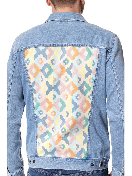 Wrangler Wrangler Giacca di jeans REGULAR JACKET Blu Regular Fit