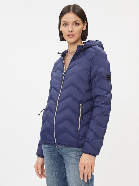 Fransa Fransa Giacca di transizione 20610720 Blu scuro Regular Fit