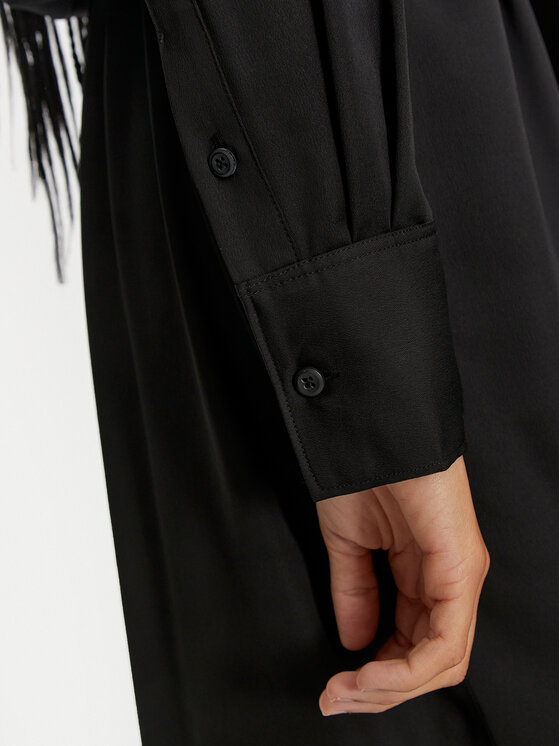 Calvin Klein Calvin Klein Hemdkleid K20K207455 Schwarz Regular Fit