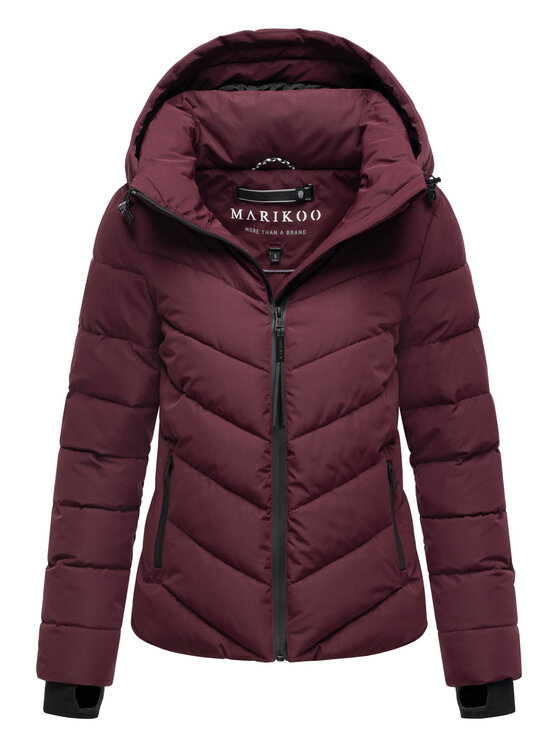 Marikoo Marikoo Kurtka zimowa Samuiaa XVI Bordowy Regular Fit