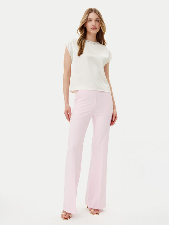 Imperial Imperial Μπλουζάκι RIC3JBA Εκρού Regular Fit