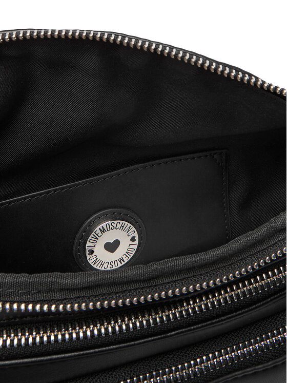 LOVE MOSCHINO LOVE MOSCHINO torba za okoli pasu JC4347PP0NKA000B Črna