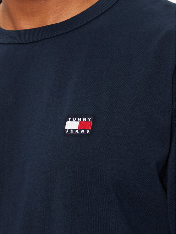 Tommy Jeans Tommy Jeans Hosszú ujjú DM0DM18436 Sötétkék Regular Fit