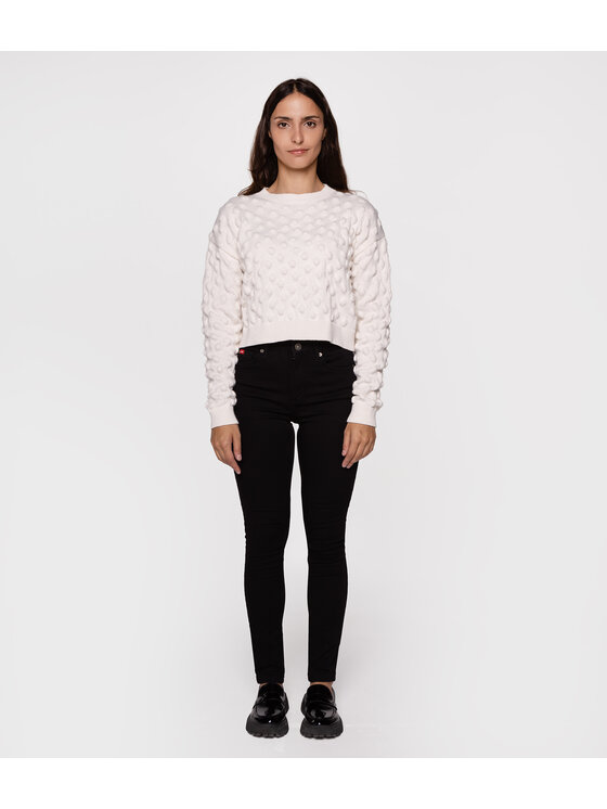 Lee Cooper Lee Cooper Jeansy SCARLET 8151 Czarny Skinny Fit