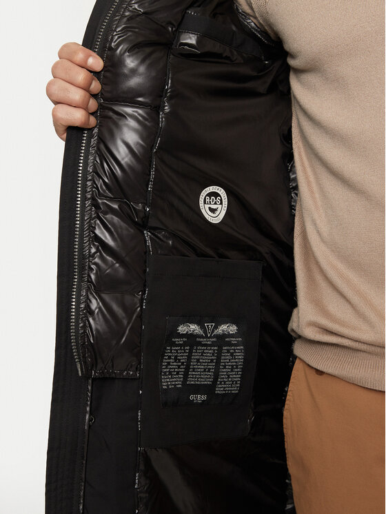 Guess Guess Зимно палто M4BL44 WGJR2 Черен Regular Fit