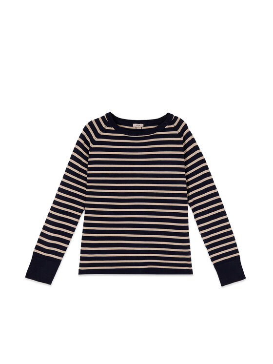 Oltre Oltre Sweter M050J005352N0Z4 Niebieski Regular Fit