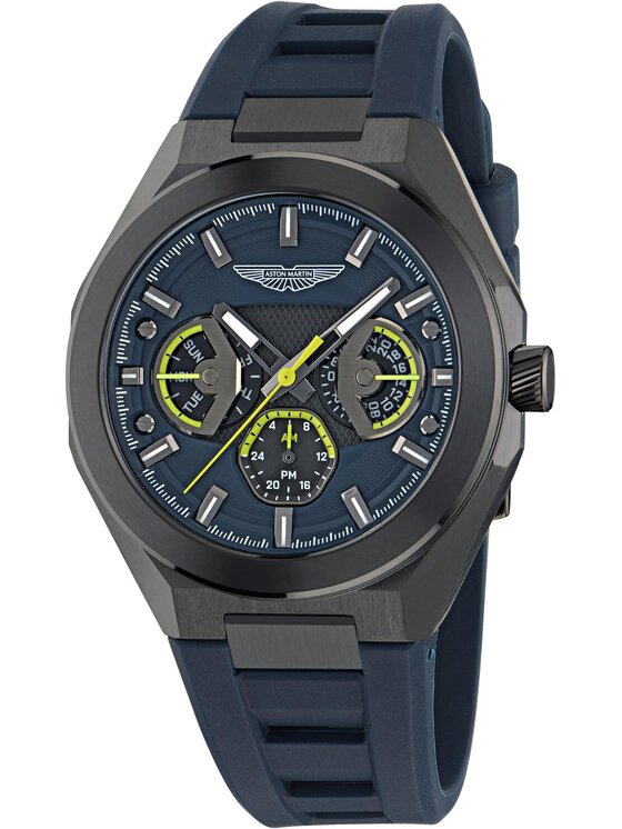 Aston Martin Aston Martin Zegarek MTRI1F501 Niebieski