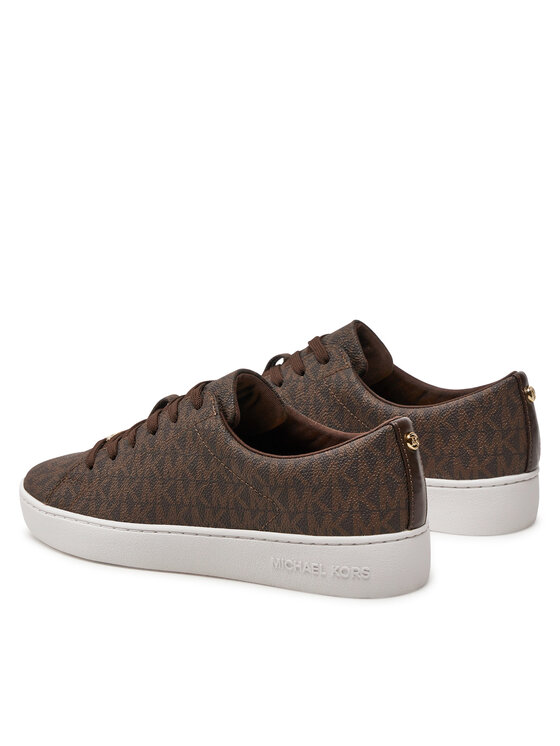 MICHAEL Michael Kors MICHAEL Michael Kors Sneakersy Keaton Lace Up 43R4KTFS1B Brązowy