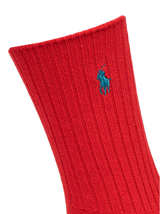 Polo Ralph Lauren Polo Ralph Lauren Dlhé ponožky 455846847011 Červená