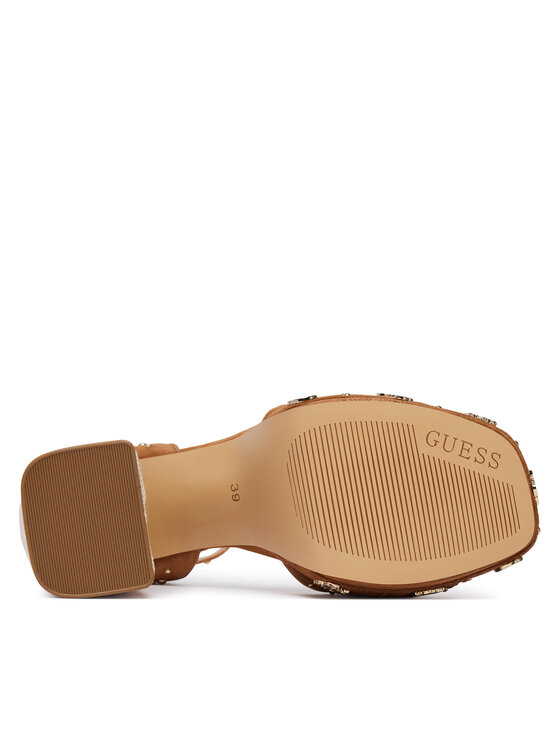 Guess Guess Sandały FLJV2C SUE03 Brązowy jasny