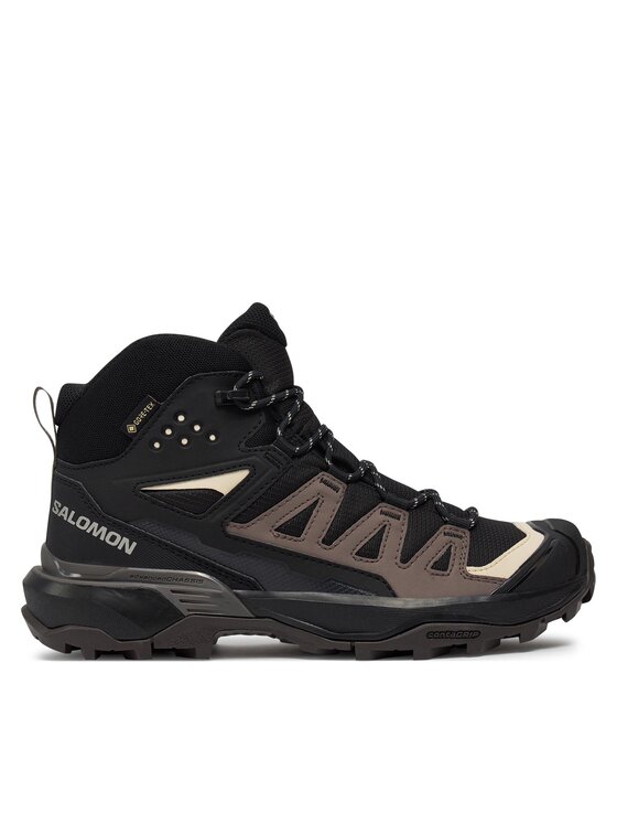 Salomon Salomon Trekingová obuv X Ultra 360 Mid Gore-Tex L47448600 Černá