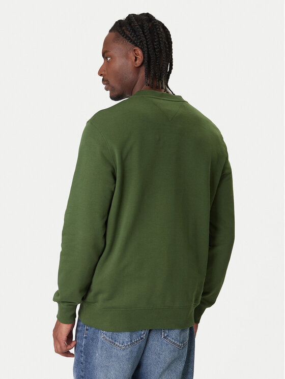 Tommy Hilfiger Tommy Hilfiger Mikina Essential MW0MW37237 Zelená Regular Fit