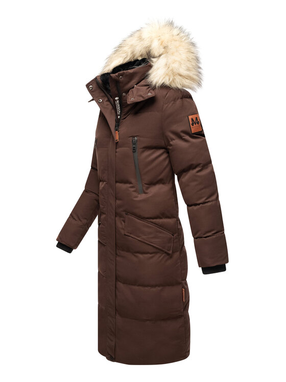 Marikoo Marikoo Kurtka zimowa Schneesternchen Brązowy Regular Fit