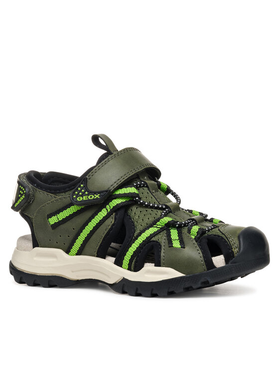 Geox Geox Basutės Jr Borealis J450RB 014ME C3222 M Chaki