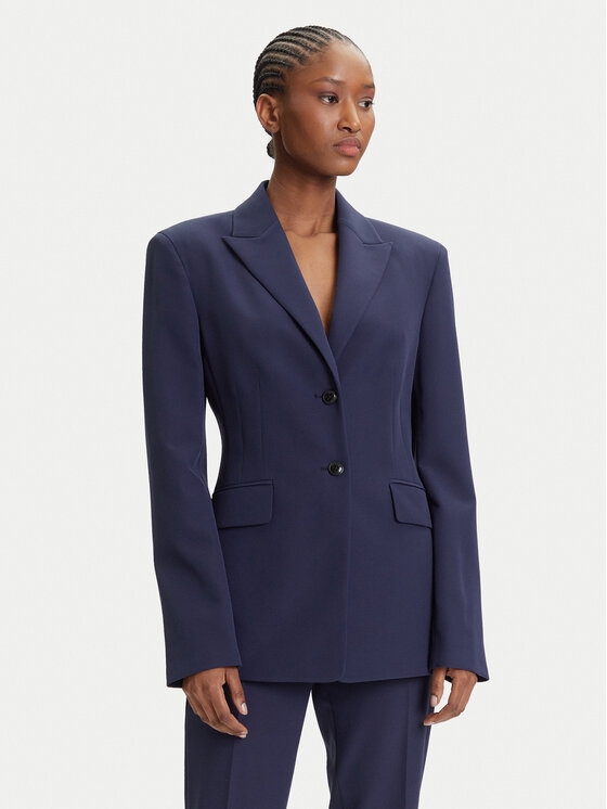 HUGO HUGO Sacou Asmalla-1 50533901 Bleumarin Slim Fit