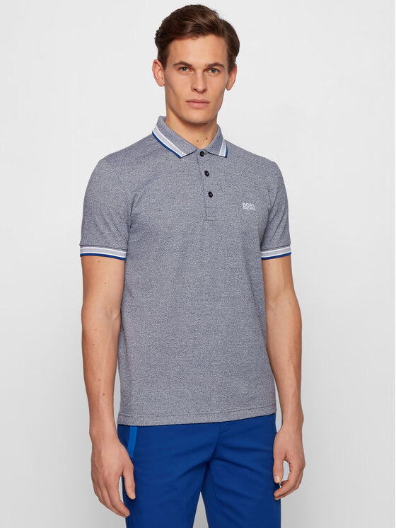 Boss Polo Paddy 50398302 Pelēks Regular Fit