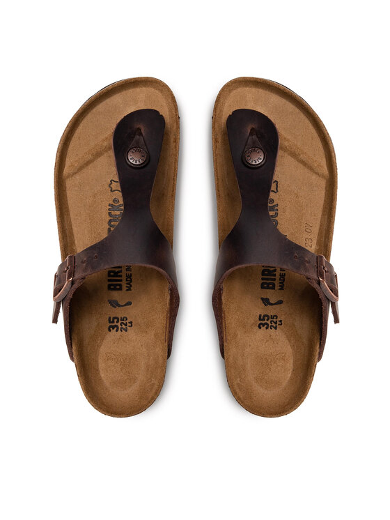 Birkenstock Birkenstock Japonke Gizeh Bs 0743833 Rjava